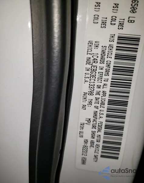 2014 Jeep Grand Cherokee Limited z USA, uszkodzony, nr VIN 1C4RJEBG3EC133708